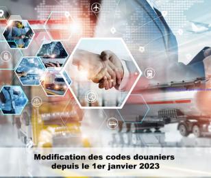 codes douaniers