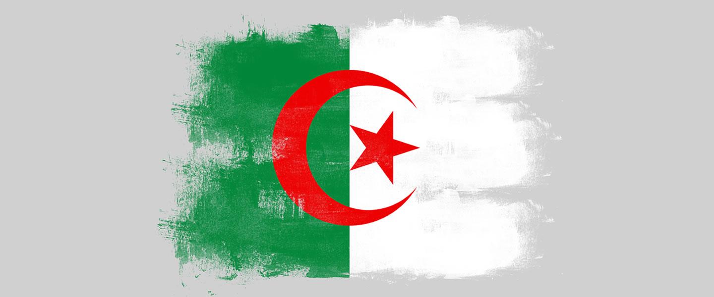 Drapeau algérie  1440